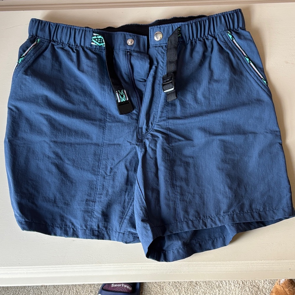 Chubbies Dark Blue Athletic Shorts
